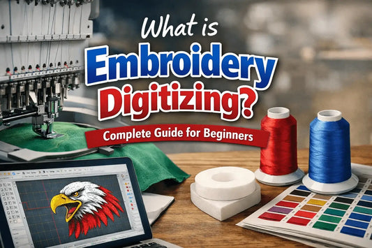 What is Embroidery Digitizing? Complete Guide for Beginners