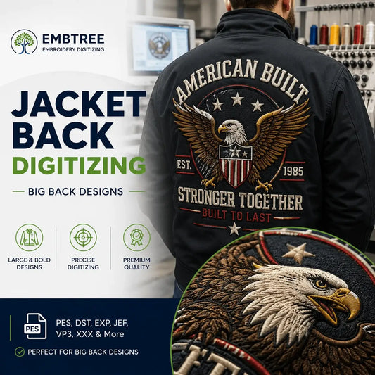 Jacket Back Digitizing